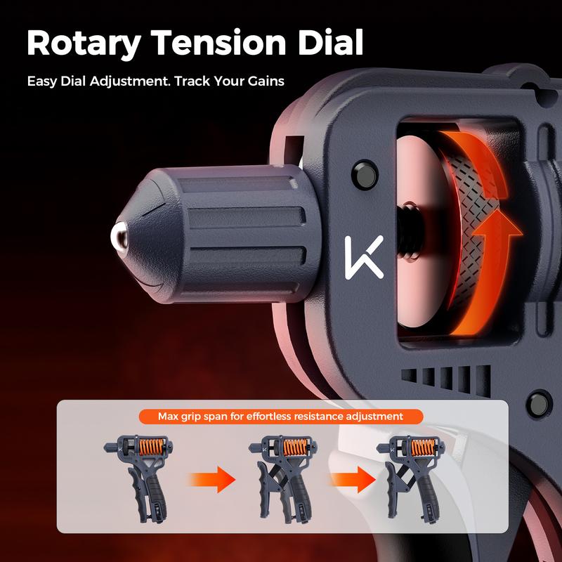 GripForge™ Adjustable Hand Grip Strengthener