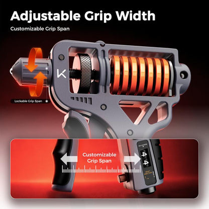 GripForge™ Adjustable Hand Grip Strengthener